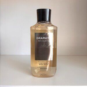 Bath & Body Works Graphite Mens Collection 2-In-1 Hair & Body Wash 10 Fl Oz
